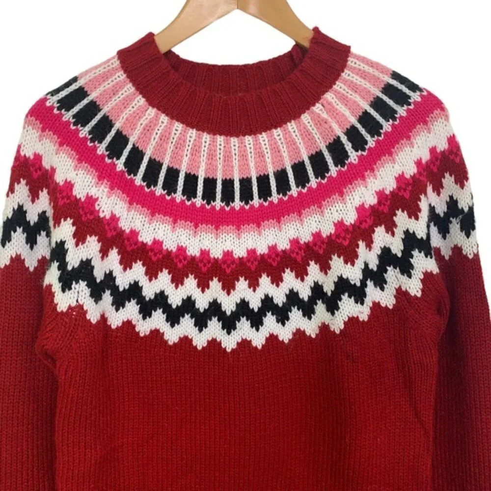 Avon Signature Collection Fair Isle Sweater - Picture 2 of 8